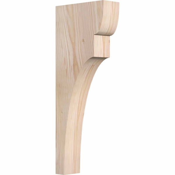 Ekena Millwork Yorktown Smooth Corbel, Douglas Fir, 3 1/2"W x 10"D x 26"H COR04X10X26YOR00SDF - main